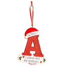 English Letters Christmas Letters Decorative Pendant