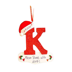 English Letters Christmas Letters Decorative Pendant